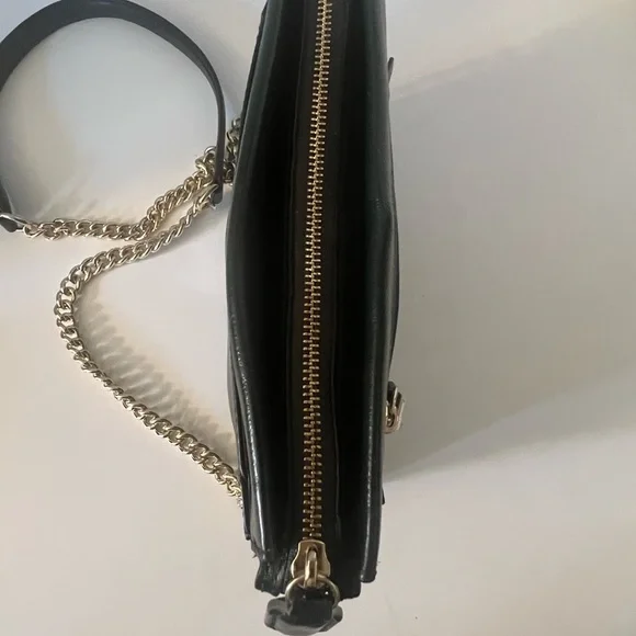 Authentic REBECCA MINKOFF Crosby Crossbody Bag Green Leather!!! - Picture 10 of 15